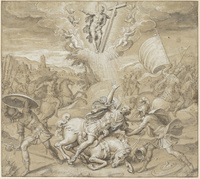 KT 2019 012
<br/>
De bekering van Saulus tot Paulus
<br/>
<em>Agnolo del Moro, Battista (ca. 1514-ca. 1575) - toegeschreven aan</em>